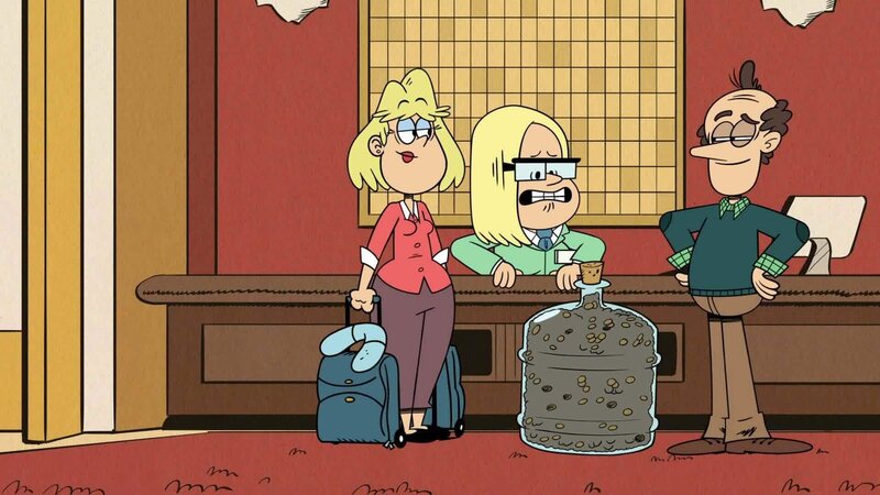 Rita (l.), Lynn Loud Sr. (r.) – Bild: Nicktoons