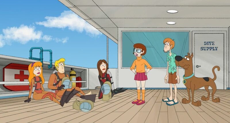 Daphne Blake, Fred Jones, Velma Dinkley, Shaggy Rogers und Scooby-Doo. – Bild: Curtesy of Warner Brothers