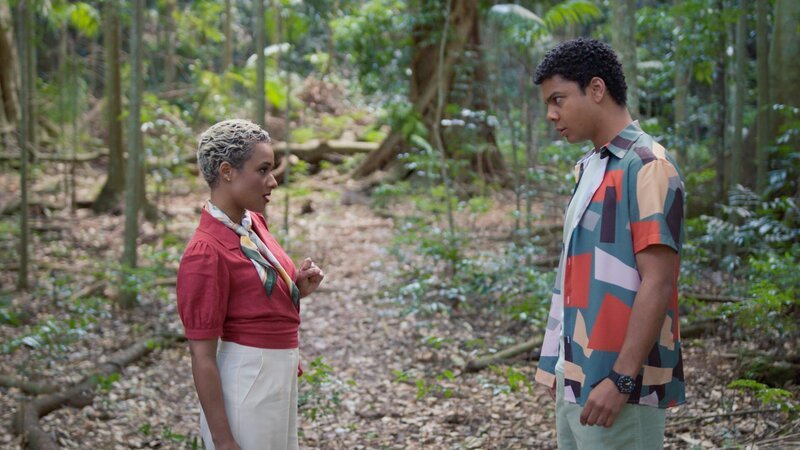 Joelle (Sophia Emberson-Bain), Nori Harlow (Noah Akhigbe) – Bild: Paramount