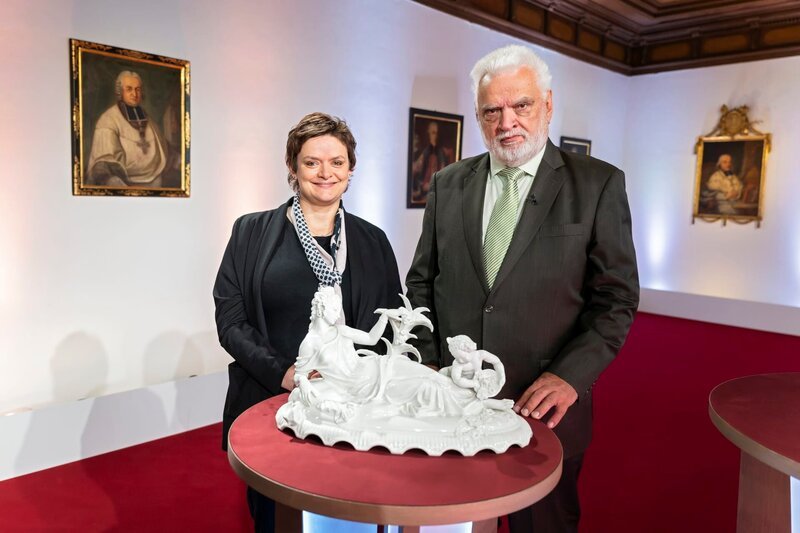 Diese Art-Deco-Figur war ein Hochzeitsgeschenk an die Großeltern. – Bild: Ralf Wilschewski /​ BR