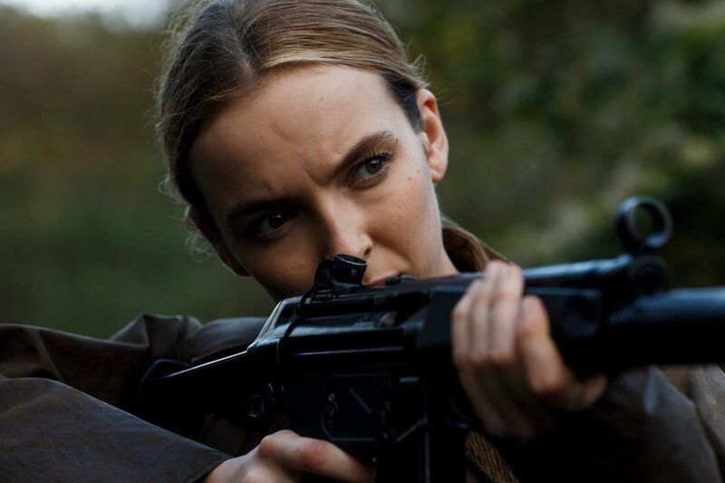 Ihr nächster Auftrag verschlägt Villanelle (Jodie Comer) nach England. Doch dieses Mal arbeitet sie nicht allein. – Bild: ZDF