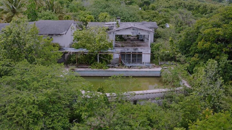 Die legendären AIR Studios auf der Karibikinsel Montserrat. Oder besser: was von ihnen übrig ist. – Bild: Banijay Rights Limited/​WeltN24 GmbH