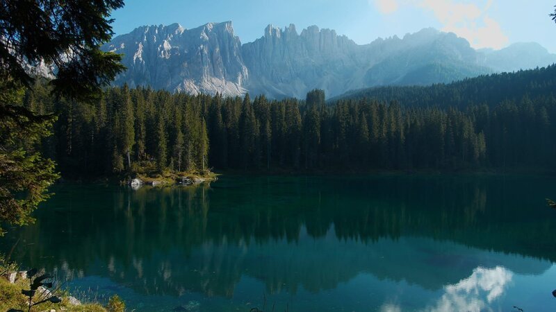 Karersee Südtirol. – Bild: Bergblick
