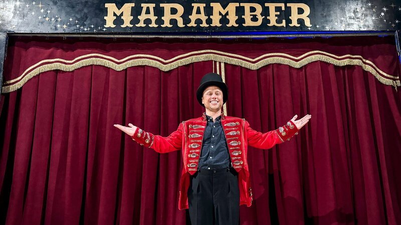 Jan Fitze im Zirkus Maramber – Bild: SRF