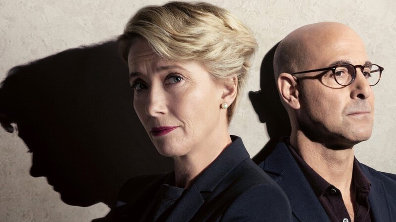 Ein Paar in der Krise: Richterin Fiona (Emma Thompson) und Jack Maye (Stanley Tucci). – Bild: ZDF und Nick Wall Ein Paar in der Krise: Richterin Fiona (Emma Thompson) und Jack Maye (Stanley Tucci). – Bild: ZDF und Nick Wall