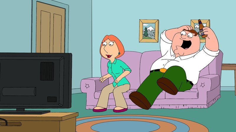 Lois Griffin (l.); Peter Griffin (r.) – Bild: Fox and its related entities