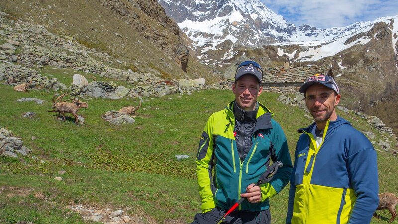 L – R: Benni Raich, Bernd Zangerl – Bild: Bergblick