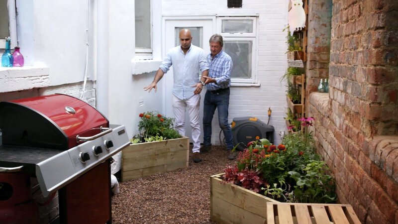 L-R: Marcellus Baz and Alan Titchmarsh. – Bild: HGTV