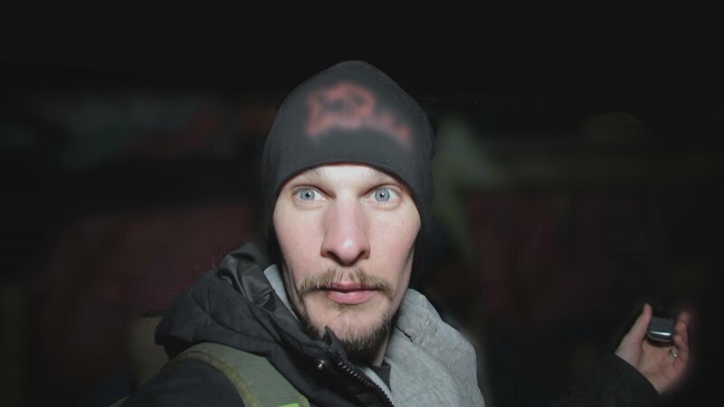 Ghost Face Behind Graffiti Wall – Bild: Travel Channel /​ Discover Images: TPCC612_PCC 612 /​ © 2023, Discovery, Inc. All Rights Reserved.