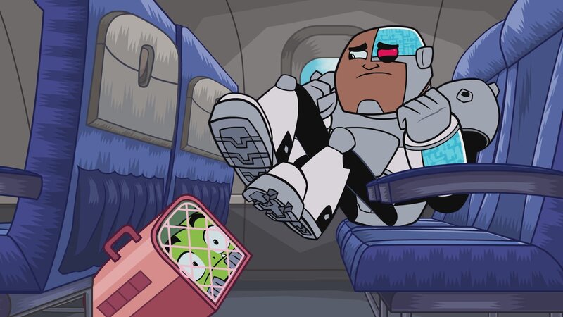 v.li.: Beast Boy, Cyborg – Bild: Warner Bros. Entertainment Inc.