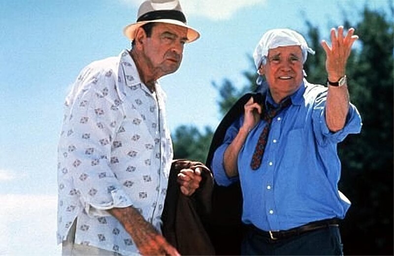 L-R: Oscar (Walter Matthau) und Felix (Jack Lemmon) – Bild: port.hu L-R: Oscar (Walter Matthau) und Felix (Jack Lemmon) – Bild: port.hu