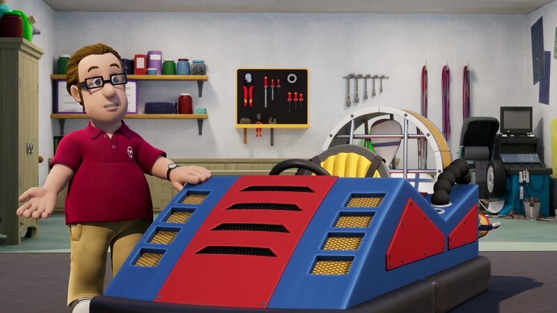 Ob die Erfindungen von Hannahs Vater cool genug sind für einen Livestream?! – Bild: 2023 Prism Art & Design Limited