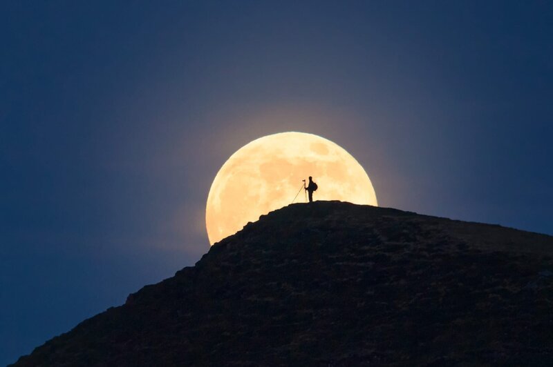 DOK Der Mond – Unser ewiger Begleiter Faszination Vollmond. Copyright: SRF/​BBC – Bild: BBC/​Alyn Wallace