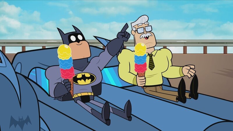 v.li.: Batman, Commissioner Gordon – Bild: © 2025 Warner Bros. Entertainment Inc. All Rights Reserved. /​ for show promotional use only