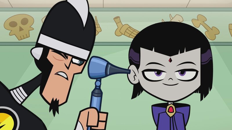 v.li.: Doctor Light, Raven – Bild: Cartoon Network