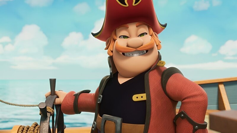 Francis Raubein ist ein verwegener Freibeuter, den so schnell nichts aus der Ruhe bringt. – Bild: ZDF/​Method Animation/​Mediawan kids & family