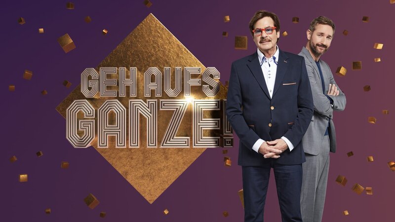 Geh aufs Ganze! – Artwork – Jörg Draeger (l.); Daniel Boschmann (r.) – Bild: SAT.1 /​ Marc Rehbeck