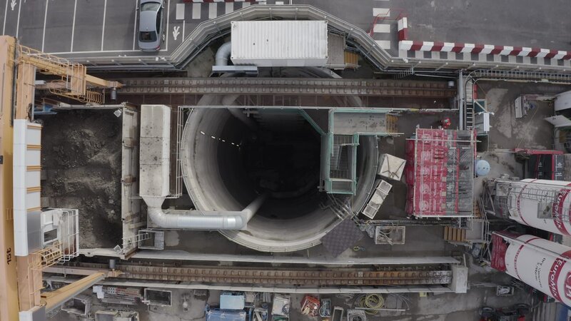Bauprojekt der Superlative: Der neue „Super Sewer“ in London soll das Abwassersystem entlasten und die Themse sauberer machen. – Bild: ZDF und Phoenix Television Limited