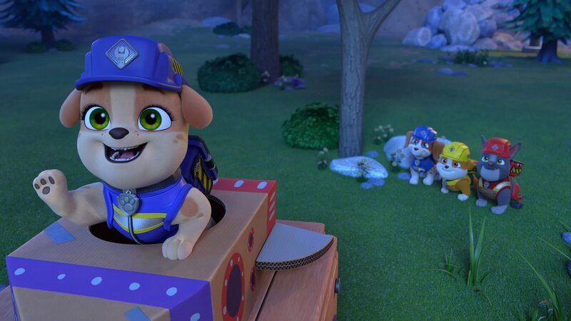 v.li.: Mix, Wheeler, Rubble, Charger – Bild: Paramount