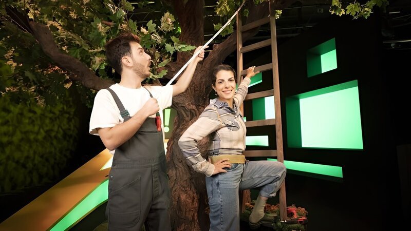 Clarissa und Tarkan: Im Baumwipfel 1. – Bild: WDR/​Thorsten Schneider