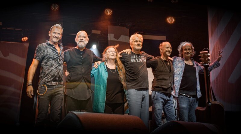 Von links: Alex Klier, Martin Kälberer, Valerie McCleary, Werner Schmidbauer, Thomas Simmerl und Jean-Pierre von Dach. – Bild: BR/​Michael Praetorius