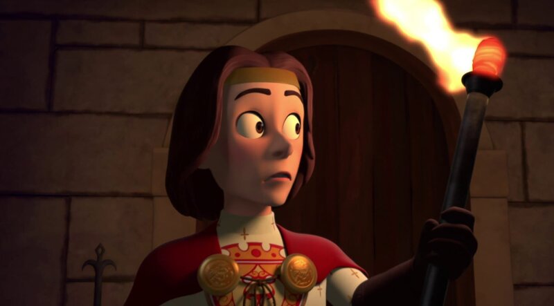 Richard entdeckt ein unbekanntes Verlies und wird eingeschlossen. – Bild: ZDF/​Method Animation/​DQ Entertainment