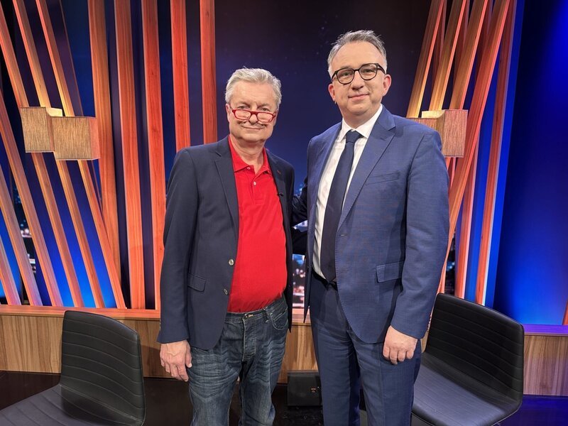 Alfred Dorfer, Peter Klien. – Bild: ORF/​Gebhardt Productions