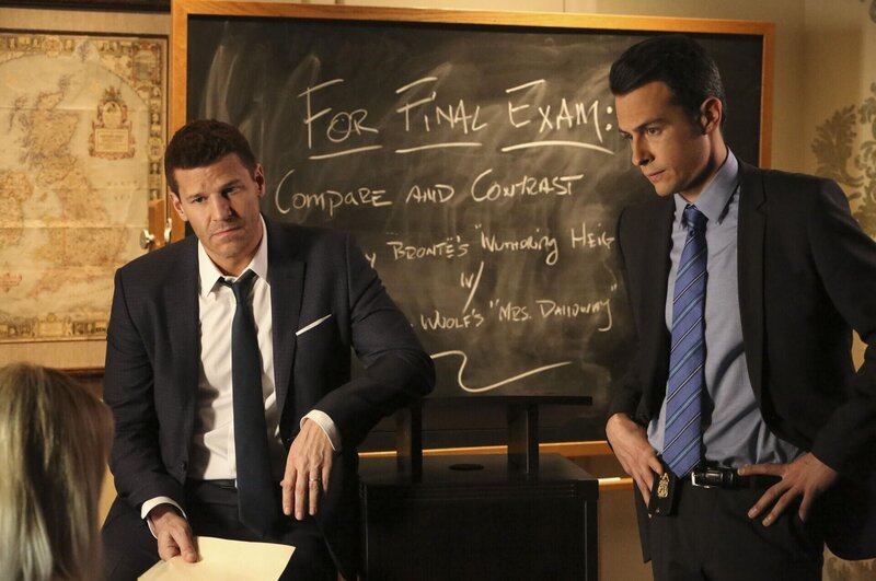 TOP CRIME – 1A TV NELLA FOTO, DA SINISTRA: DAVID BOREANAZ (AGENTE SPECIALE SEELEY BOOTH) E JOHN BOYD (AGENTE SPECIALE JAMES AUBREY) – Bild: Fox and its related entities