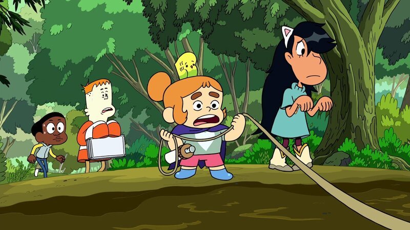 v.li.: Craig, J.P., Kelsey, Mortimor, Maney – Bild: Warner Bros. Animation