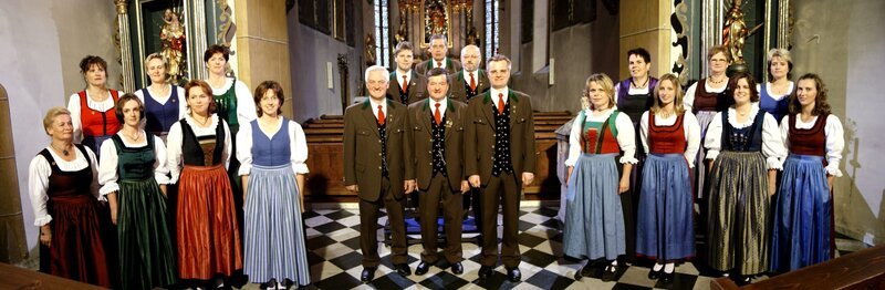 Gemischter Chor Reichenfels. – Bild: ORF/​Anton Wieser
