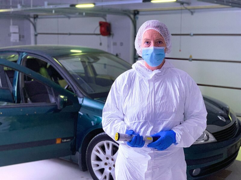 Sarah Thirkell – Bild: Crime + Investigation /​ Spun Gold TV production