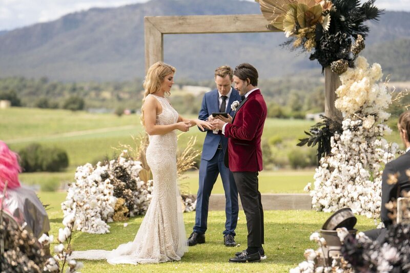 Booka (l.); Brett (r.) – Bild: 2020 NINE NETWORK AUSTRALIA Lizenzbild frei