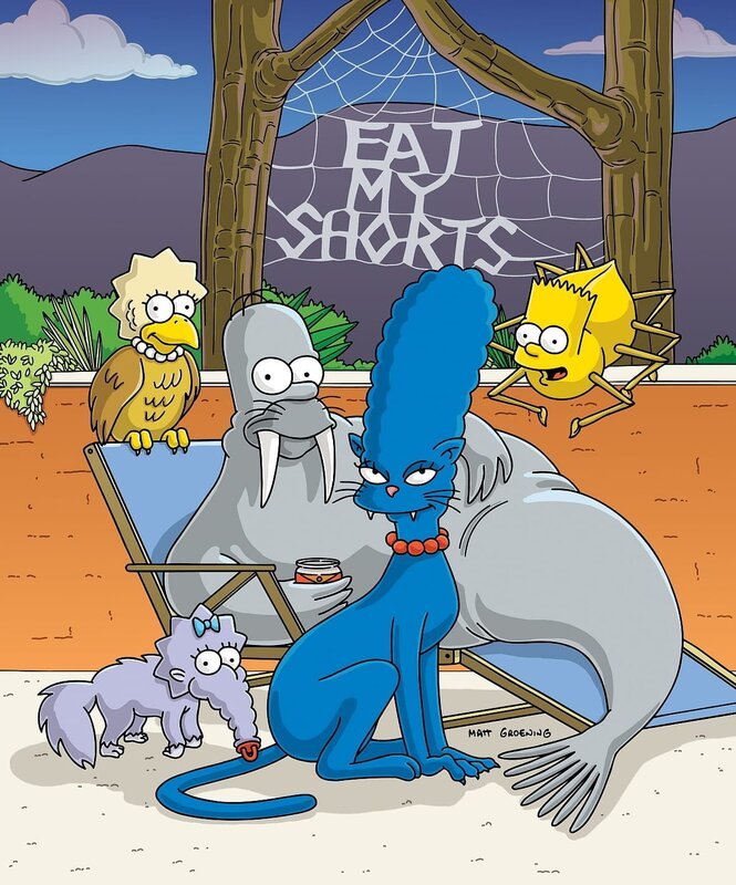 Von Dr. Hibbert werden die Simpsons zu einem Inselurlaub eingeladen. Als sie auf dem Eiland ankommen, merken sie, dass der Doktor verrückt geworden ist und seine Besucher in Tiere verwandelt … – Bild: Twenthieth Century Fox Film Corporation
