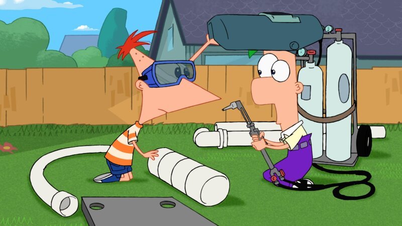 L-R: Phineas Flynn, Ferb Fletcher – Bild: Disney+