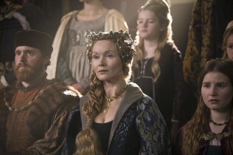 Dowager Queen Elizabeth (Essie Davis) – Bild: 2017 Starz Entertainment LLC. All Rights Reserved. Lizenzbild frei