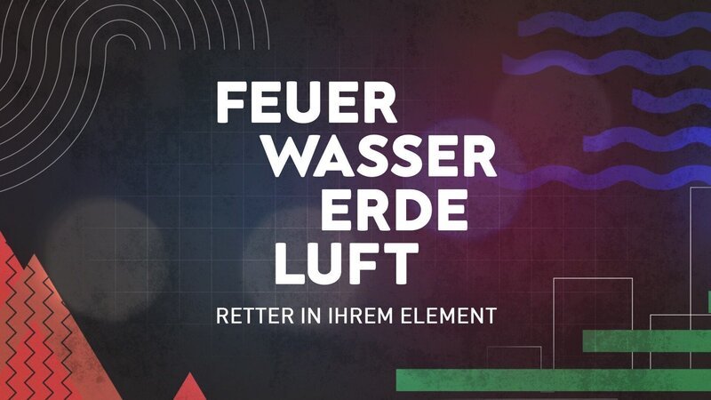 Das Logo zum VOX-Format „Feuer, Wasser, Erde, Luft Retter in ihrem Element“. – Bild: RTL