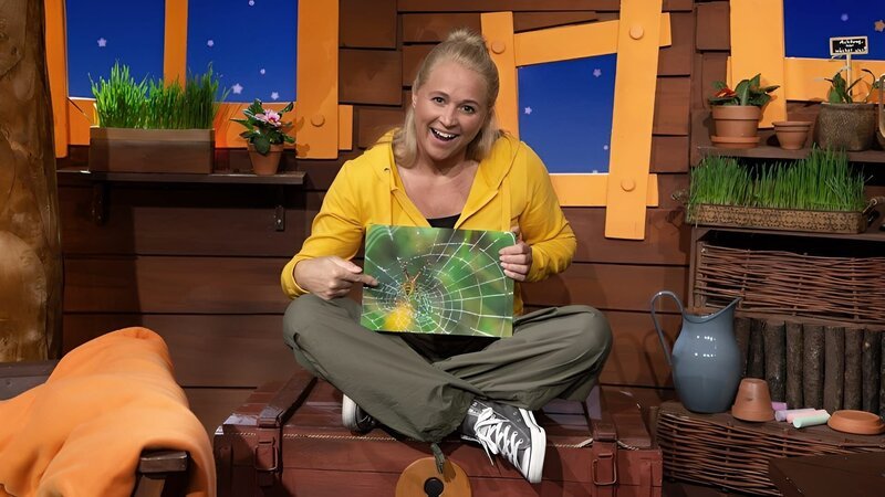 Das funkelnde Spinnennetz 1 – Bild: KiKA