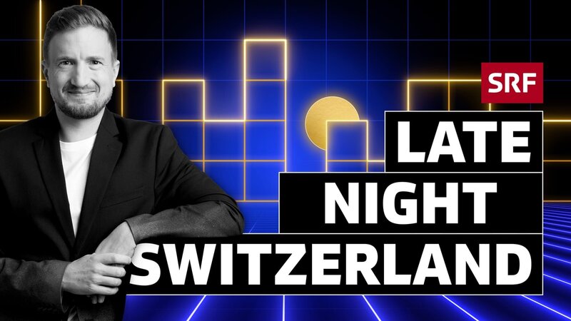 Late Night Switzerland Keyvisual 2024 – Bild: SRF/​Gian Vaitl