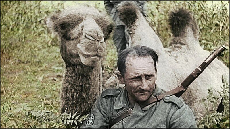 Ende 1942. Wehrmachtssoldat in den kaukasischen Bergen. – Bild: CC & C