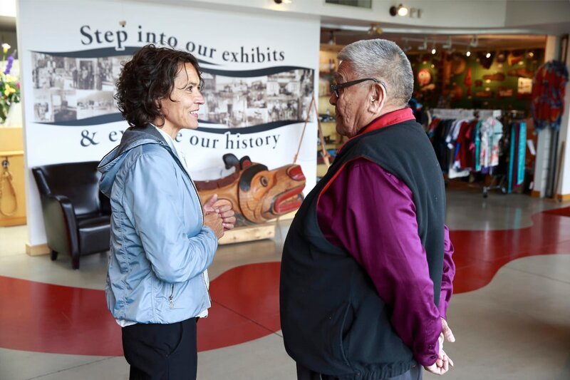 L-R: Ulrike Folkerts und Robert Joseph – Bild: Jeff Vinnick /​ HISTORY