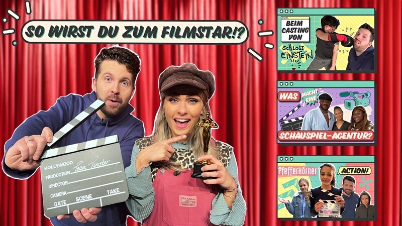 So wirst du Schauspielstar! 1 – Bild: KiKA