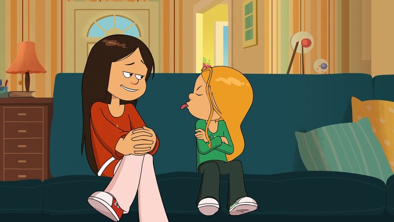 Gerade noch unzertrennlich, haben Wendy und Marine schon wieder eine Meinungsverschiedenheit. – Bild: NDR/​Bamboo Production/​Samka Productions