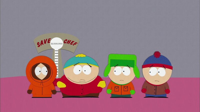 L-R: Kenny, Eric, Kyle, Stan – Bild: ViacomCBS