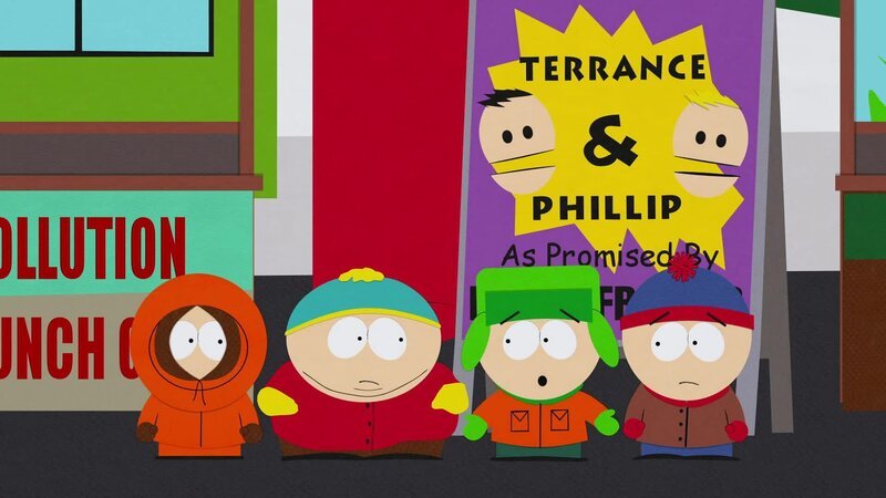 L-R: Kenny, Eric, Kyle, Stan – Bild: ViacomCBS