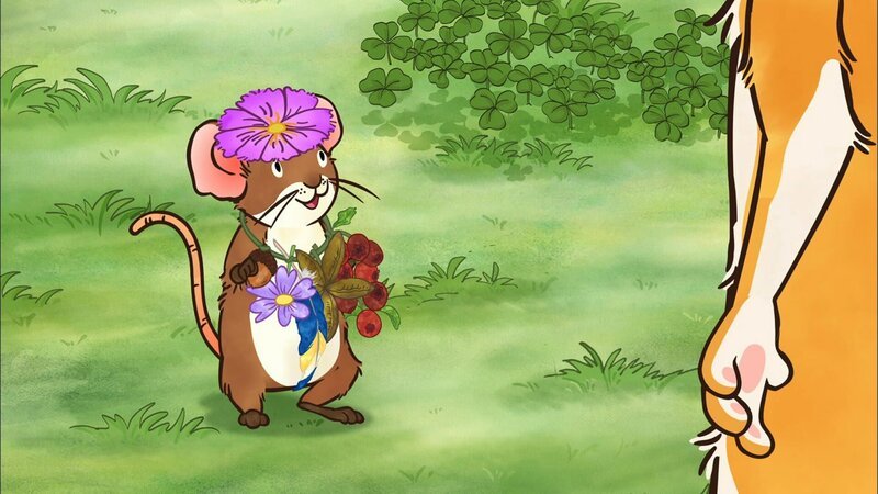 Die kleine Feldmaus hat einen sehr speziellen Geschmack. – Bild: KiKA/​SLR Productions Australia Pty.Ltd./​Scrawl Studios Pte Ltd./​hr/​ARD