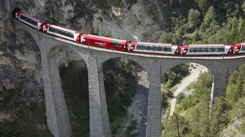 Landwasserviadukt. – Bild: ZDF und SRF, Mediafisch
