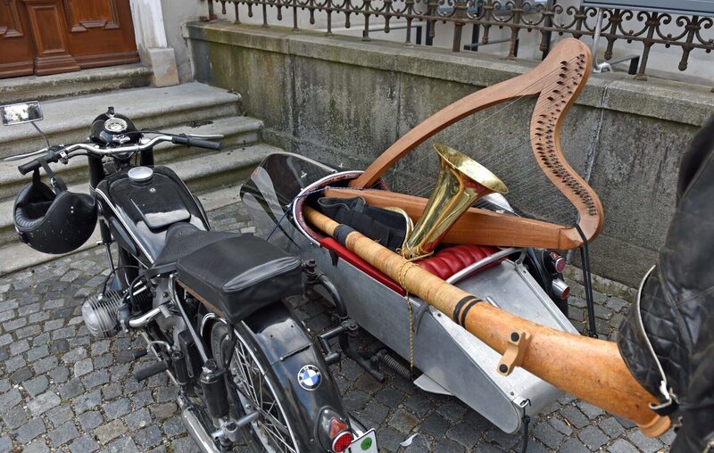 Stofferl Wells Instrumente. – Bild: BR/​megaherz gmbh