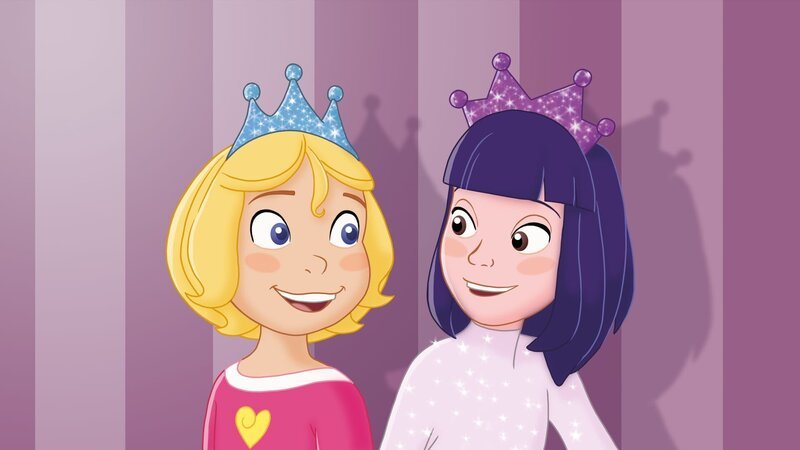 Prinzessin Emmy mit ihrer Freundin Gizana – Bild: KiKA/​Studio 100