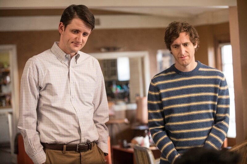 On left: Nelson ‚Big Head‘ Bighetti (Josh Brener) and on right Richard Hendricks (Thomas Middleditch) – Bild: Sky Atlantic