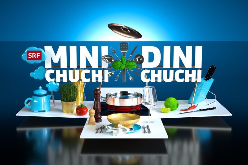 Mini Chuchi, Dini Chuchi Keyvisual – Bild: SRF Mini Chuchi, Dini Chuchi Keyvisual – Bild: SRF